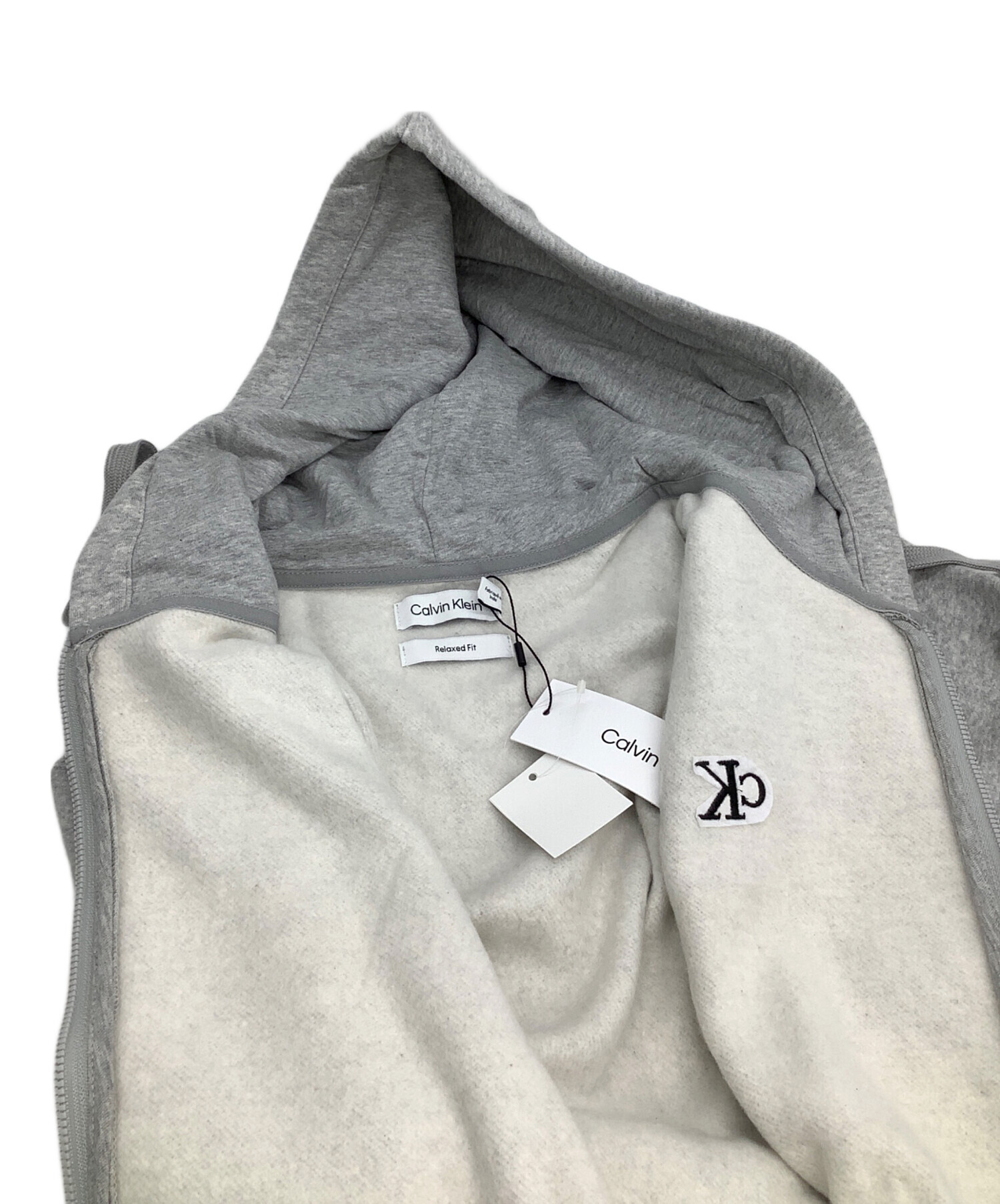 中古・古着通販】Calvin Klein (カルバンクライン) ジップパーカー