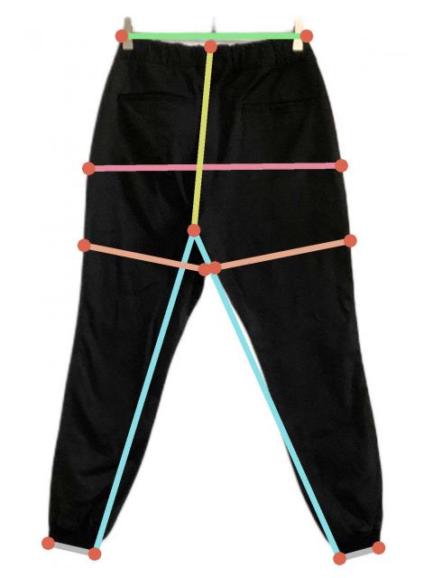 中古・古着通販】SOPHNET. (ソフネット) スリムフィット リブ デニム