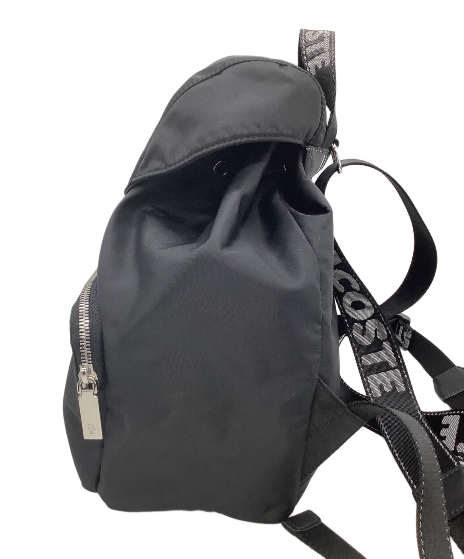 中古・古着通販】LACOSTE (ラコステ) リュック ブラック｜ブランド 