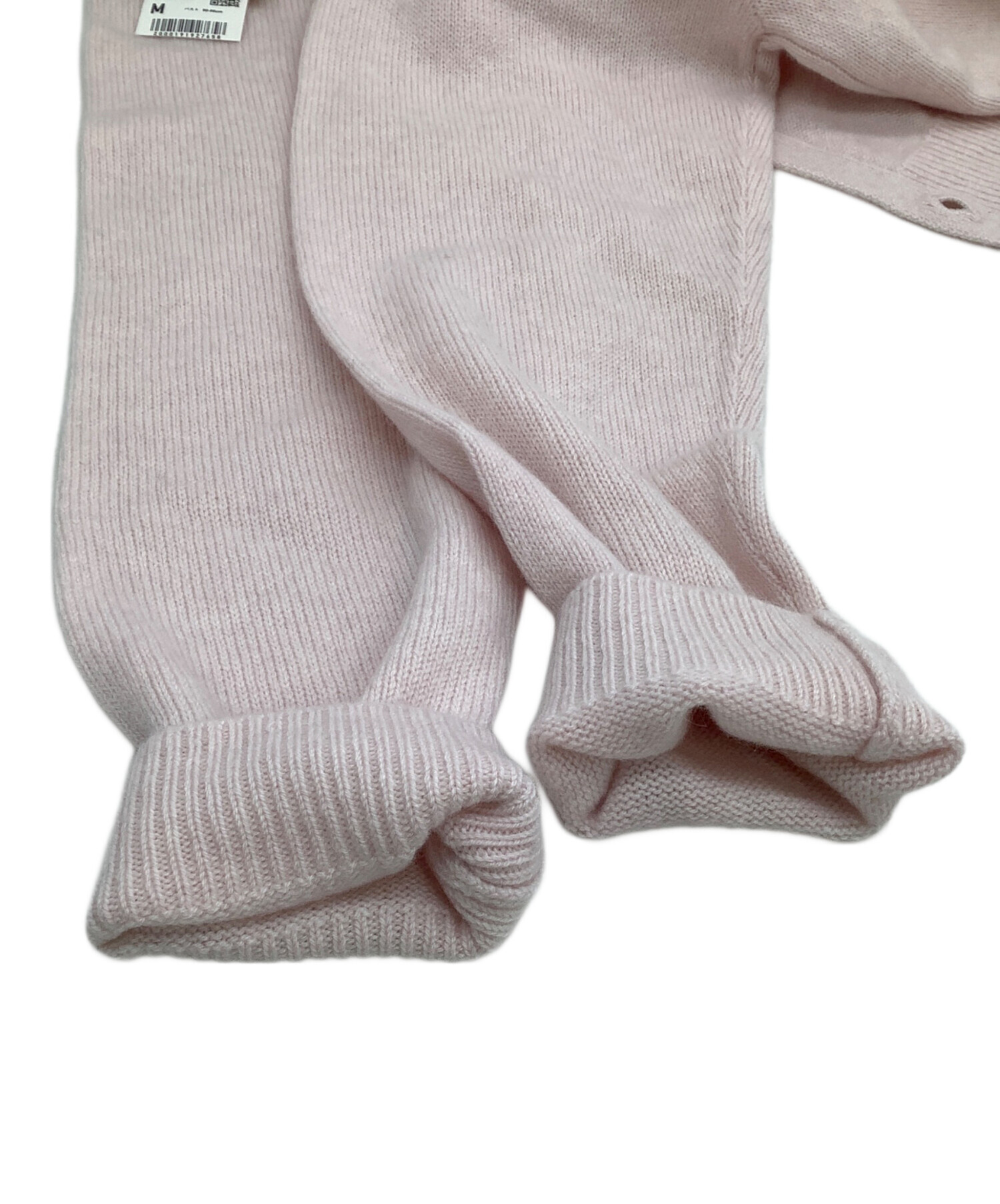 カシミヤクルーネックショートカーディガン グレー　ユニクロ　Mサイズ コーデュロイジャケット、カシミヤクルーネックショート