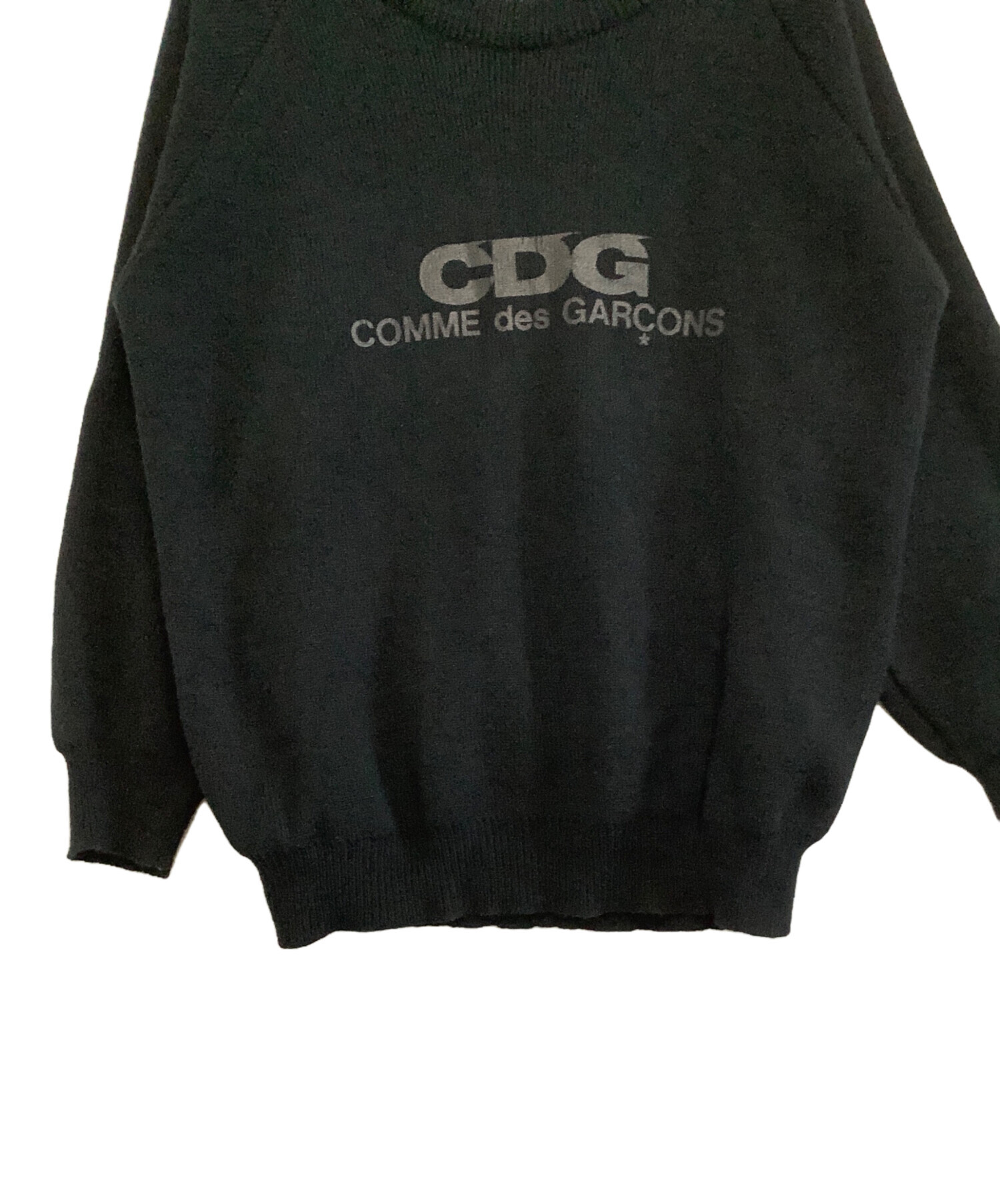 中古・古着通販】CDG (シーディージー) セーター ブラック サイズ:L