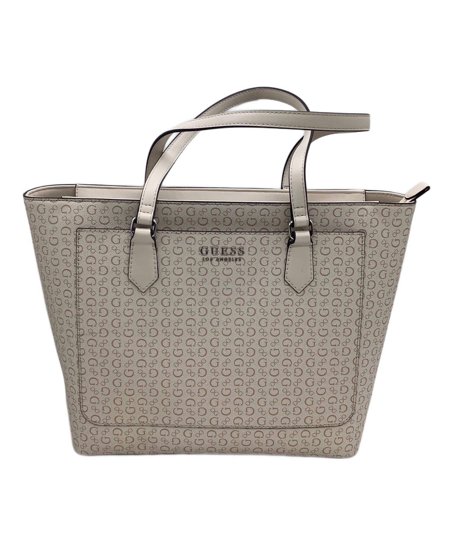 中古・古着通販】GUESS (ゲス) トートバッグ ベージュ｜ブランド・古着 