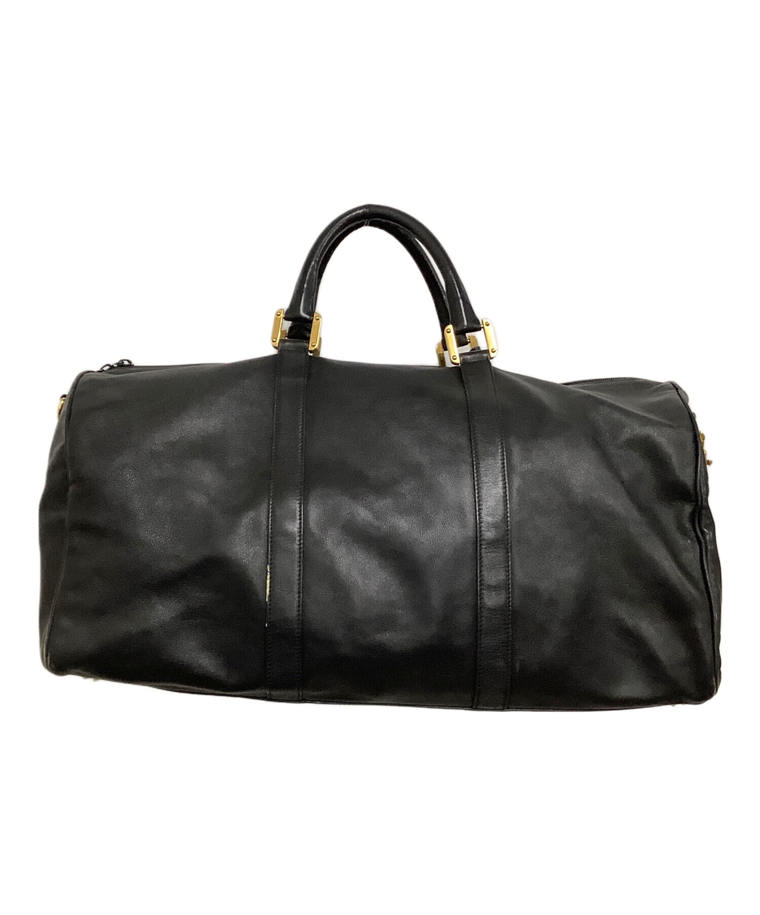 中古・古着通販】LOEWE (ロエベ) ボストンバッグ アナグラム ブラック 