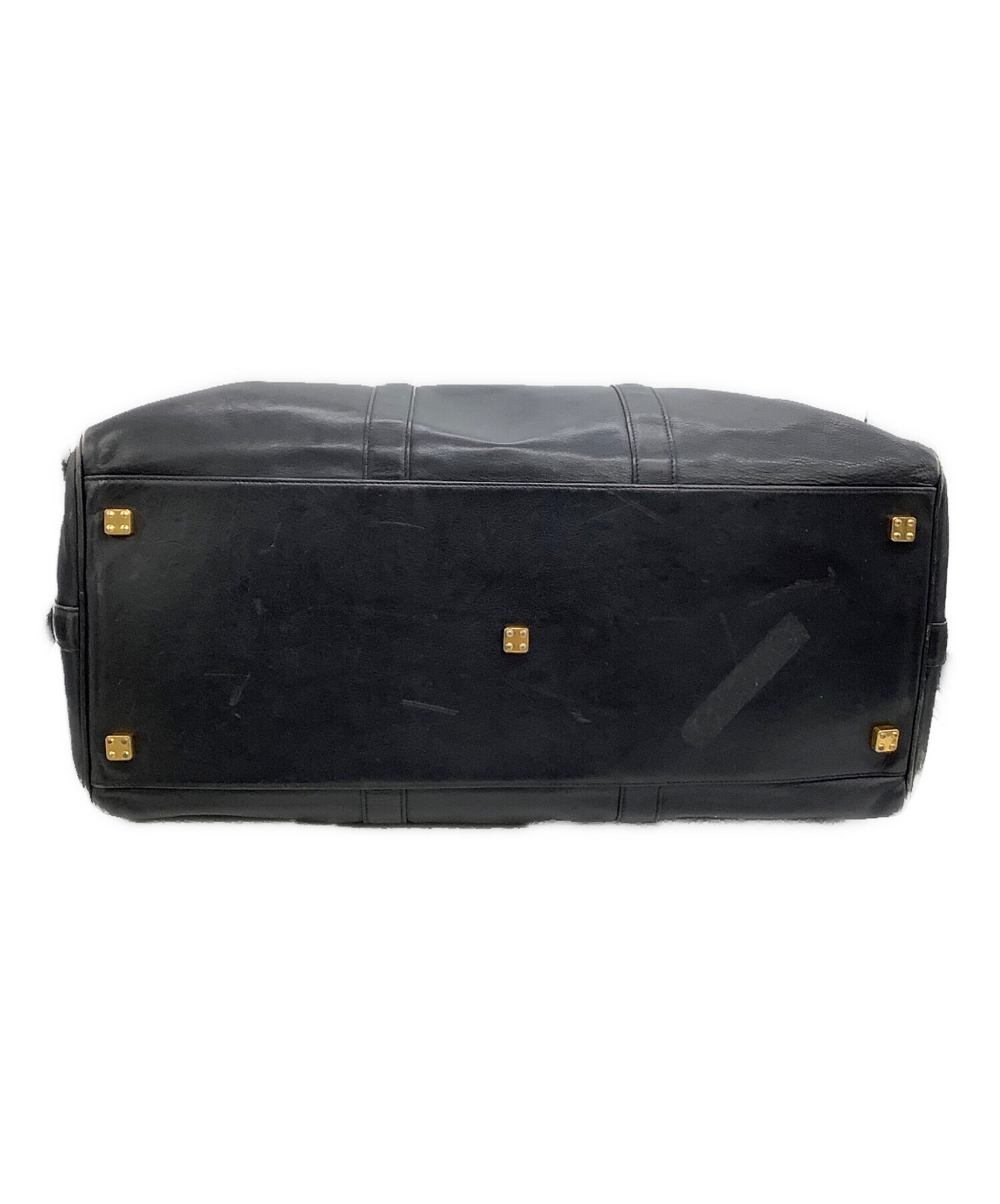 中古・古着通販】LOEWE (ロエベ) ボストンバッグ アナグラム ブラック 