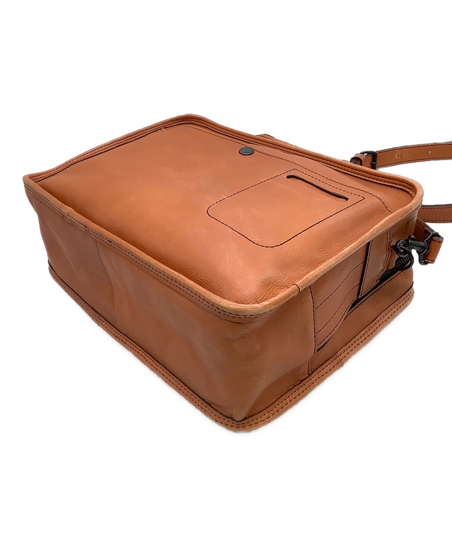中古・古着通販】PORTER (ポーター) レザーショルダーバッグ BARON