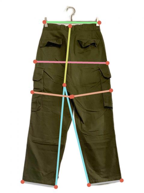 安くて可愛い人気 Tangent M-47 カーゴパンツ サイズ44 オリーブ