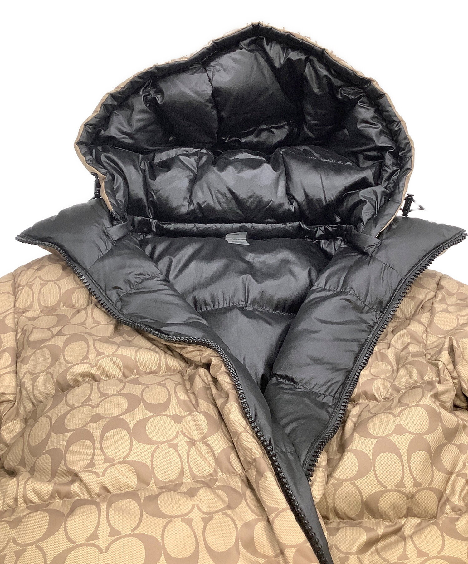 中古・古着通販】COACH (コーチ) ダウンジャケット シグネチャー