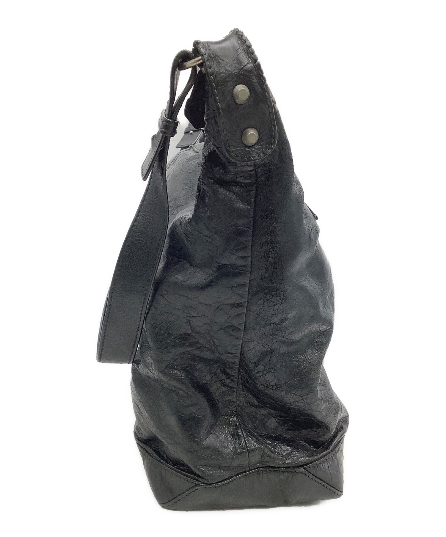 中古・古着通販】BALENCIAGA (バレンシアガ) クーリエレザーショルダー 
