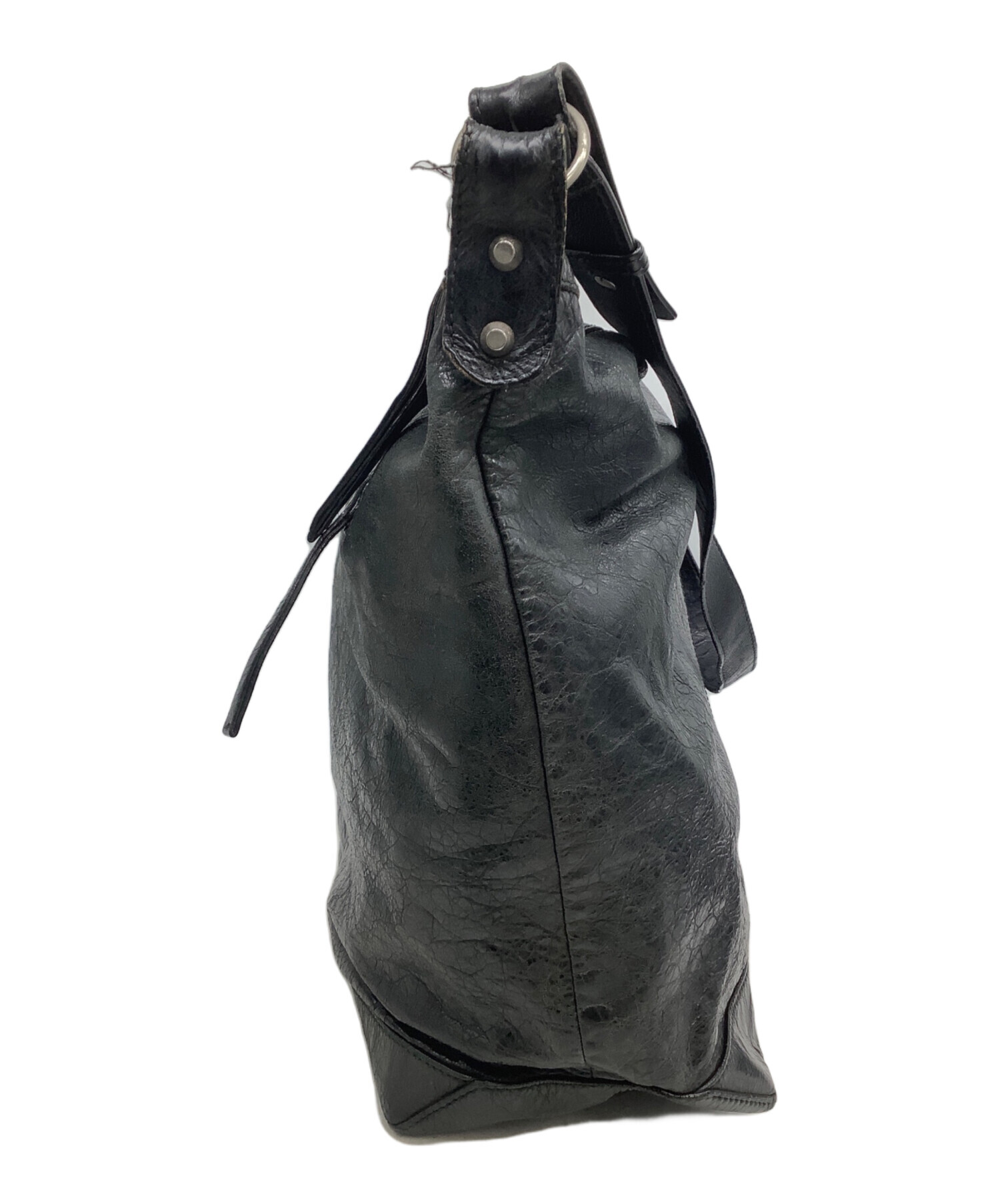 中古・古着通販】BALENCIAGA (バレンシアガ) クーリエレザーショルダー 