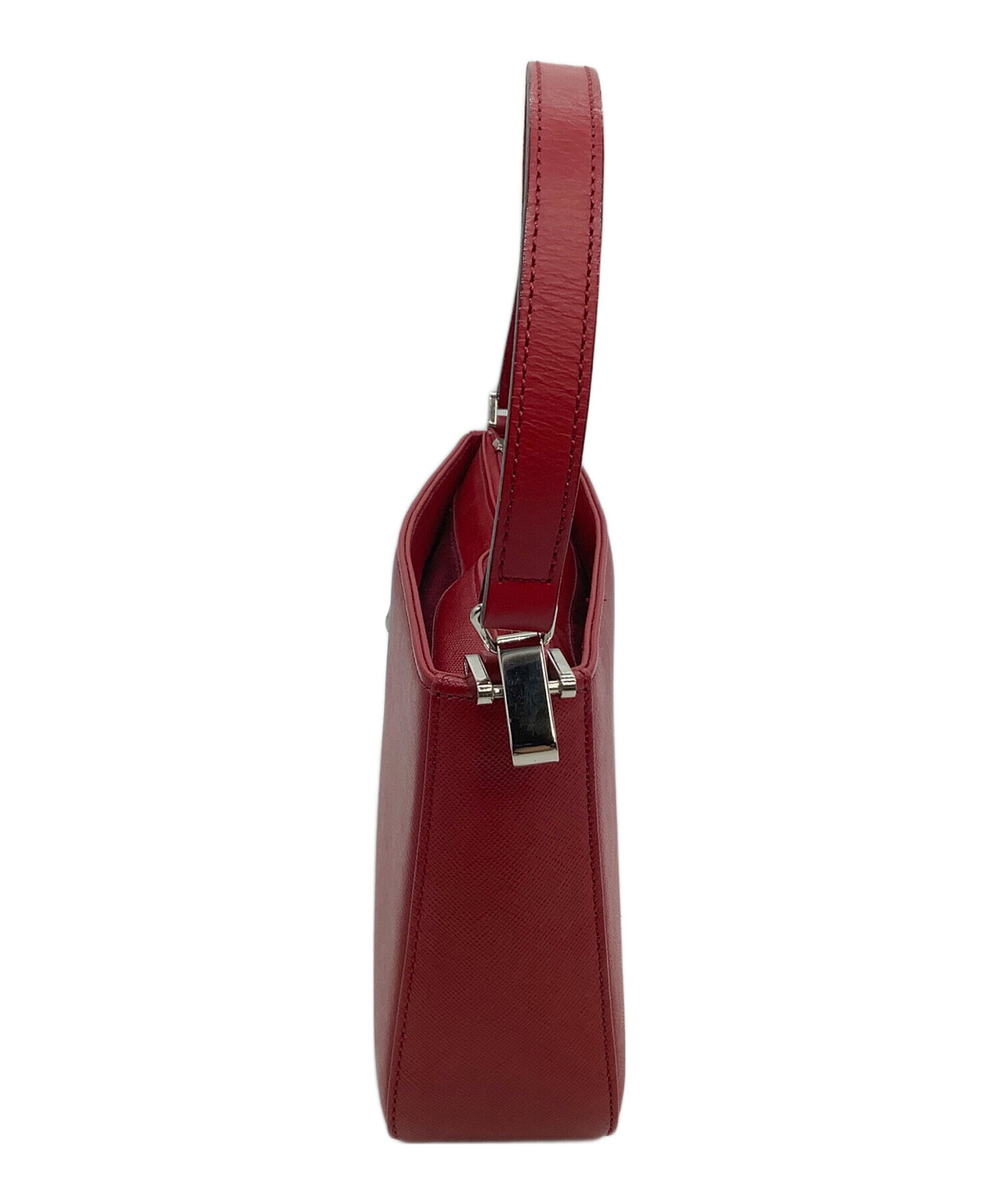 中古・古着通販】BURBERRY (バーバリー) ショルダーポーチ レッド 