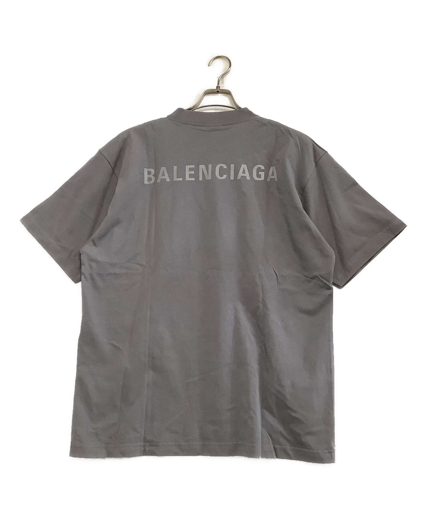 中古・古着通販】BALENCIAGA (バレンシアガ) 半袖Tシャツ グレー 
