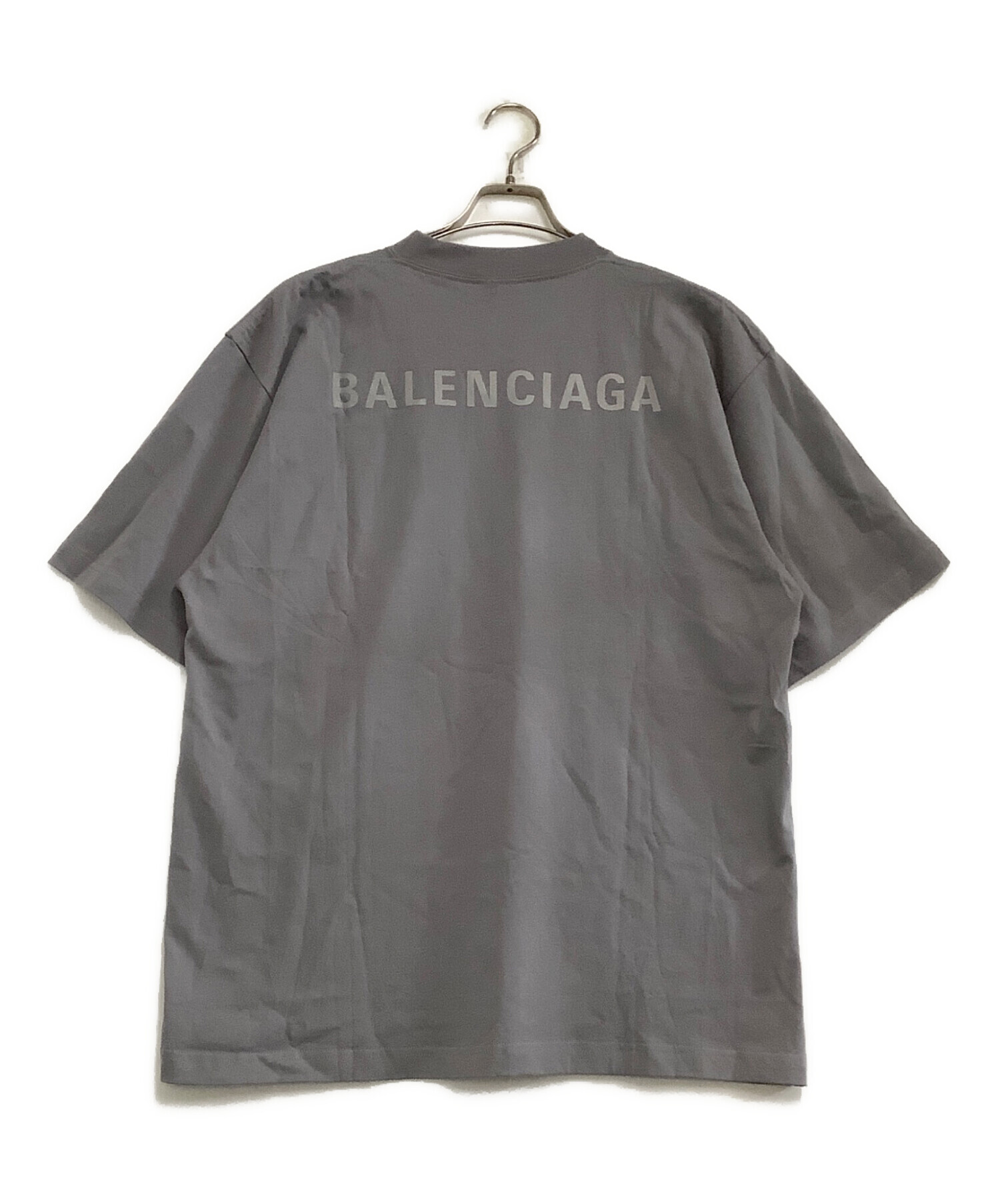 中古・古着通販】BALENCIAGA (バレンシアガ) 半袖Tシャツ グレー