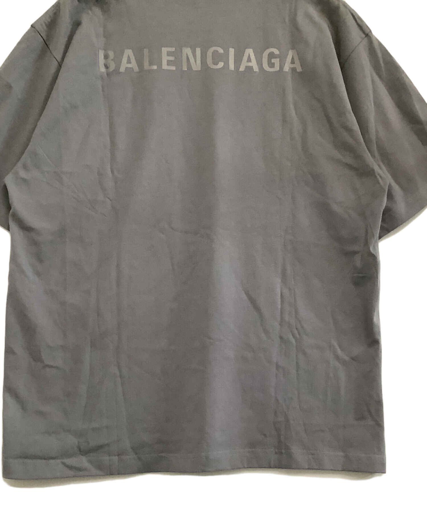 中古・古着通販】BALENCIAGA (バレンシアガ) 半袖Tシャツ グレー