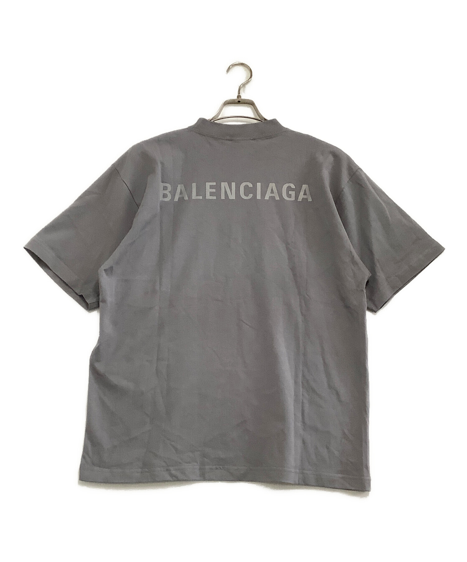中古・古着通販】BALENCIAGA (バレンシアガ) 半袖Tシャツ グレー 