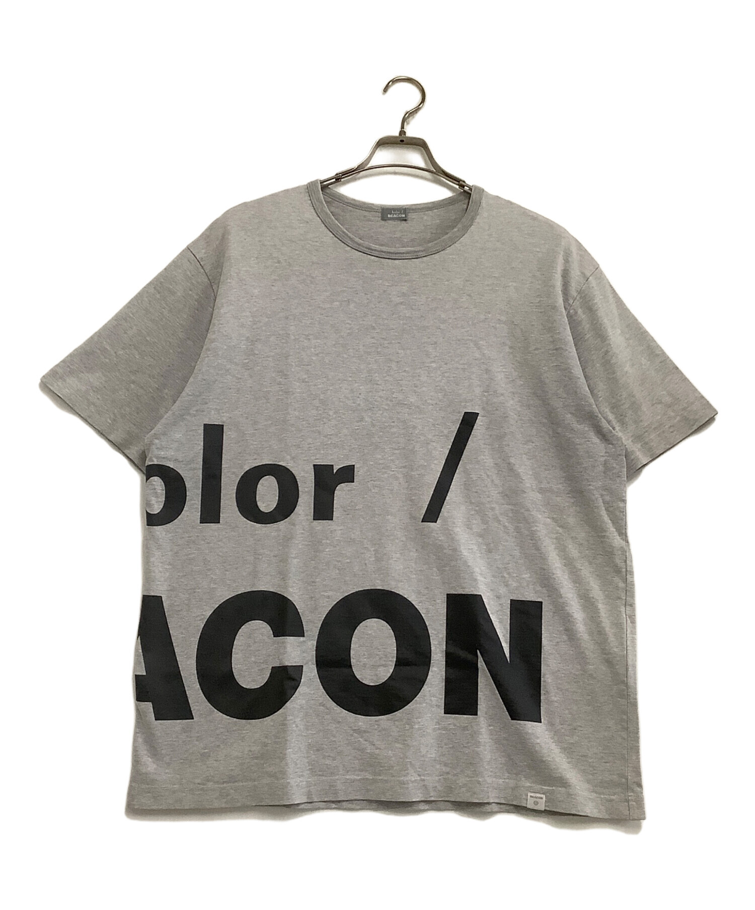 中古・古着通販】kolor/BEACON (カラービーコン) Tシャツ グレー 