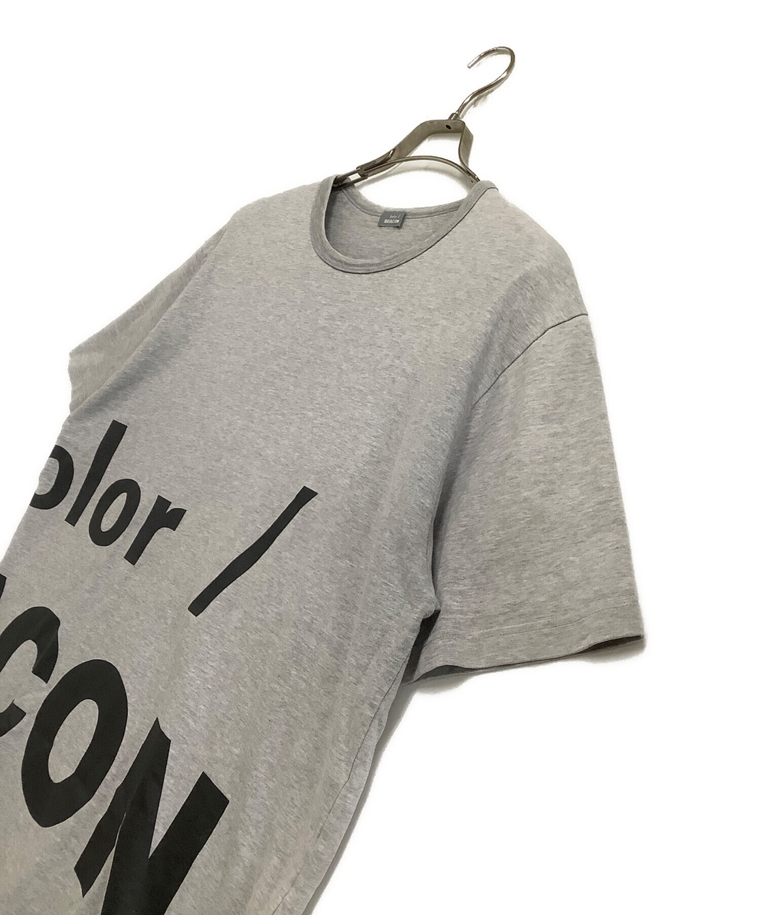 中古・古着通販】kolor/BEACON (カラービーコン) Tシャツ グレー 