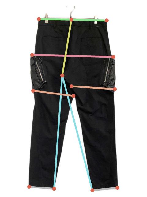 08ss stone  カーゴパンツ テック 00s Y2K 00s archive】ギミックカーゴパンツ ナイロン テック y2k 古着