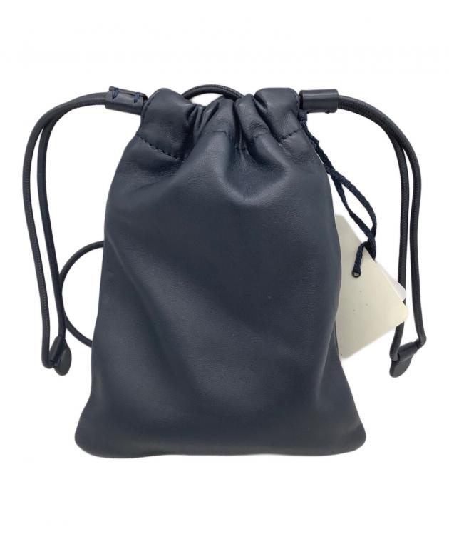 MONCLER ブラック 巾着型ショルダーバッグ 【公式通販】 MONCLER 黒