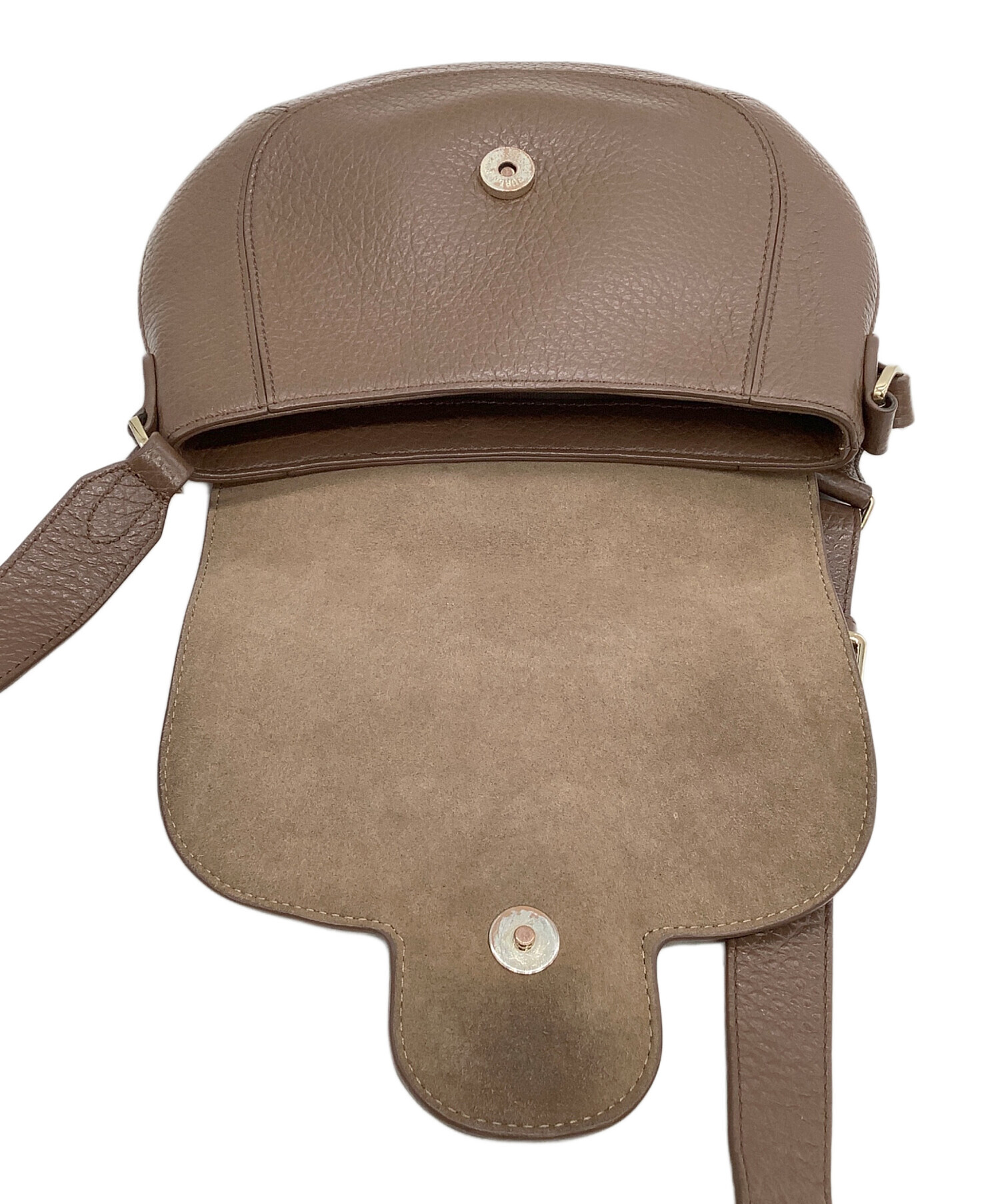 FURLA ブラウン ショルダーバッグ（状態良好） 中古・古着通販】FURLA (フルラ) ショルダーバッグ シャーリー