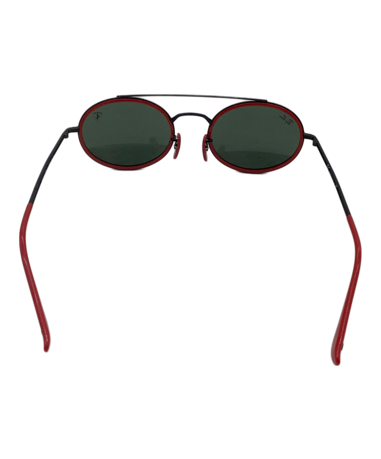中古・古着通販】RAY-BAN (レイバン) サングラス ブラック×レッド 