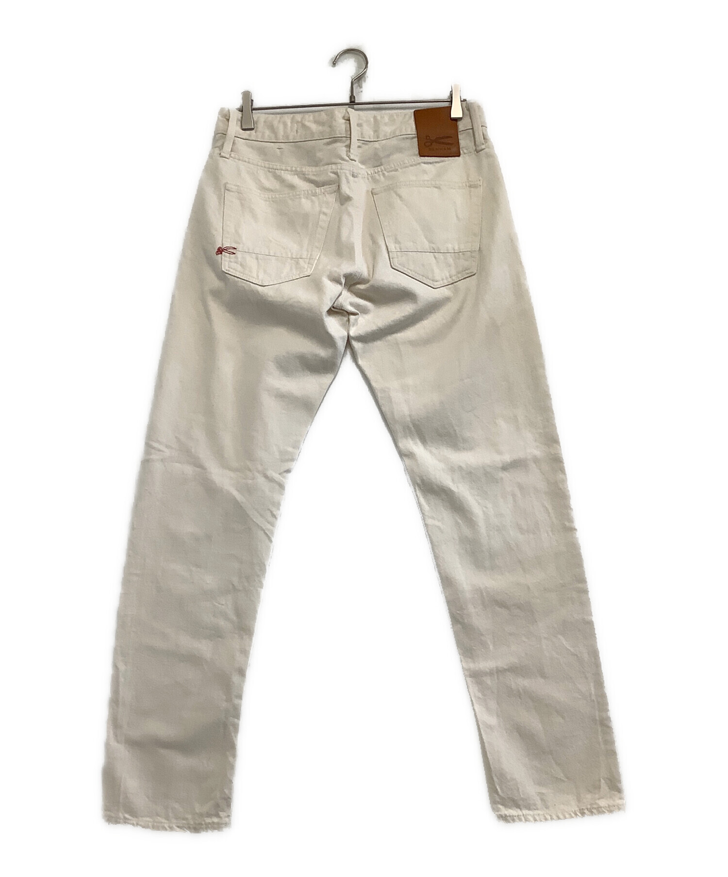 中古・古着通販】Denham (デンハム) ホワイトデニムパンツ 中古・古着通販】Denham (デンハム) ホワイトデニムパンツ