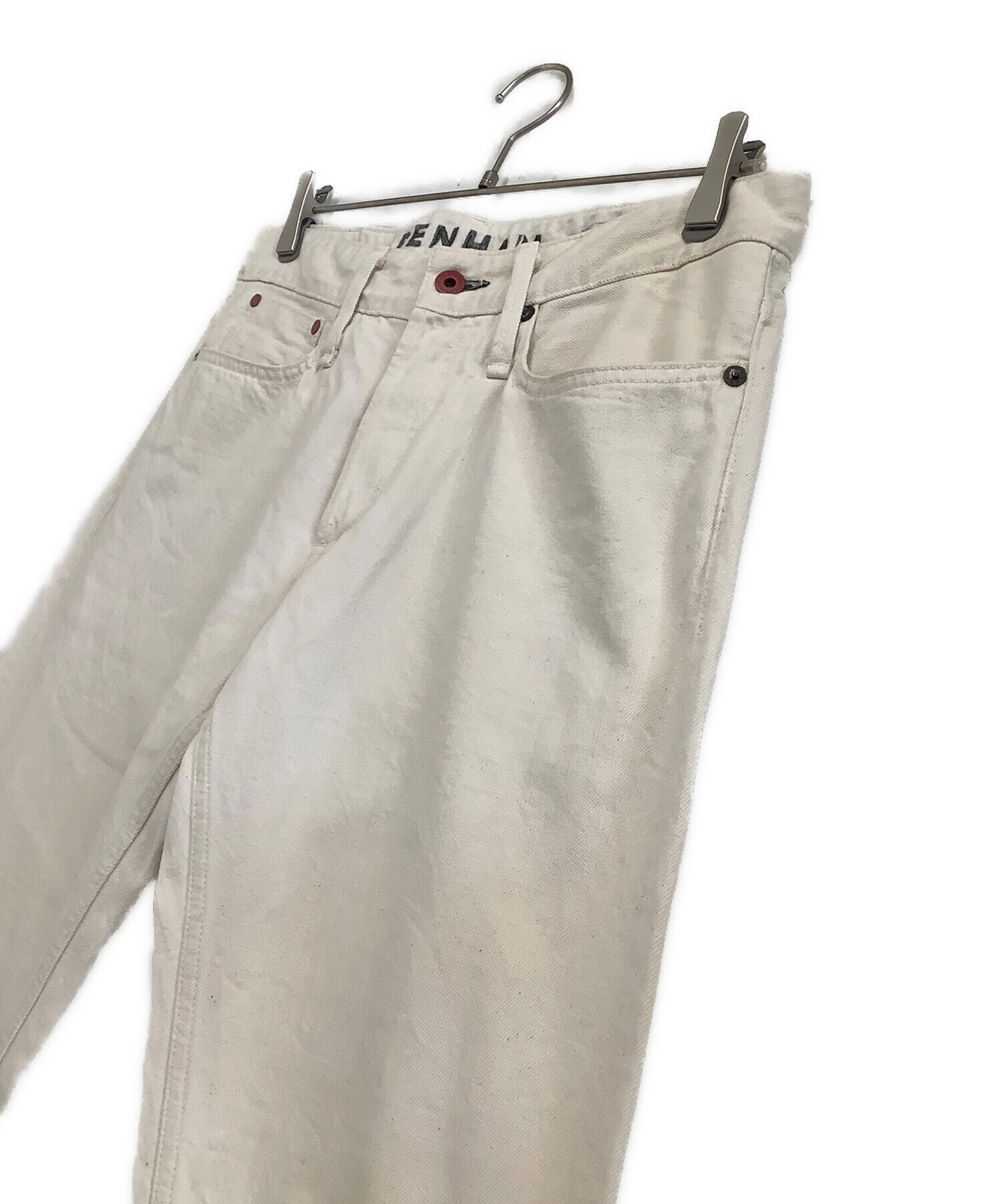 中古・古着通販】Denham (デンハム) ホワイトデニムパンツ 中古・古着通販】Denham (デンハム) ホワイトデニムパンツ