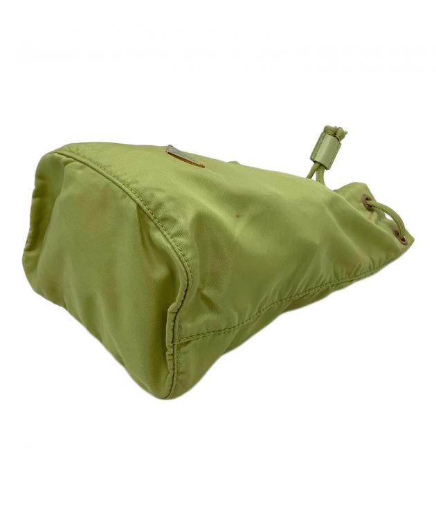 中古・古着通販】PRADA (プラダ) 巾着 黄緑｜ブランド・古着通販