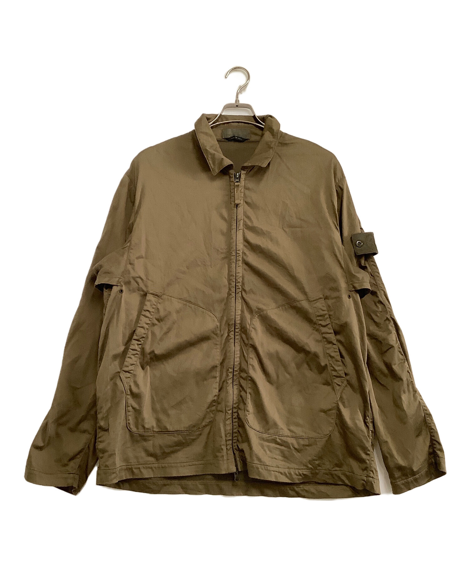 stone  ジップジャケット 中古・古着通販】STONE ISLAND (ストーンアイランド) ジップジャケット