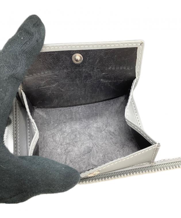 【新品】COMME des GARÇONS ポルカドット 折り財布 グレー☆ 中古・古着通販】COMME des GARCONS (コムデギャルソン) 長財布 ポルカ