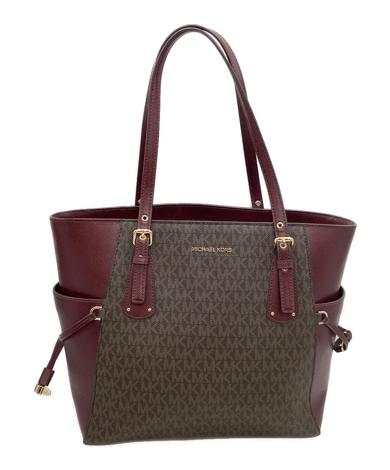 未使用タグ付きMICHAELKORSマイケルコーストートバッグ Yahoo!オークション - 未使用品 マイケルコース MICHAEL KORS