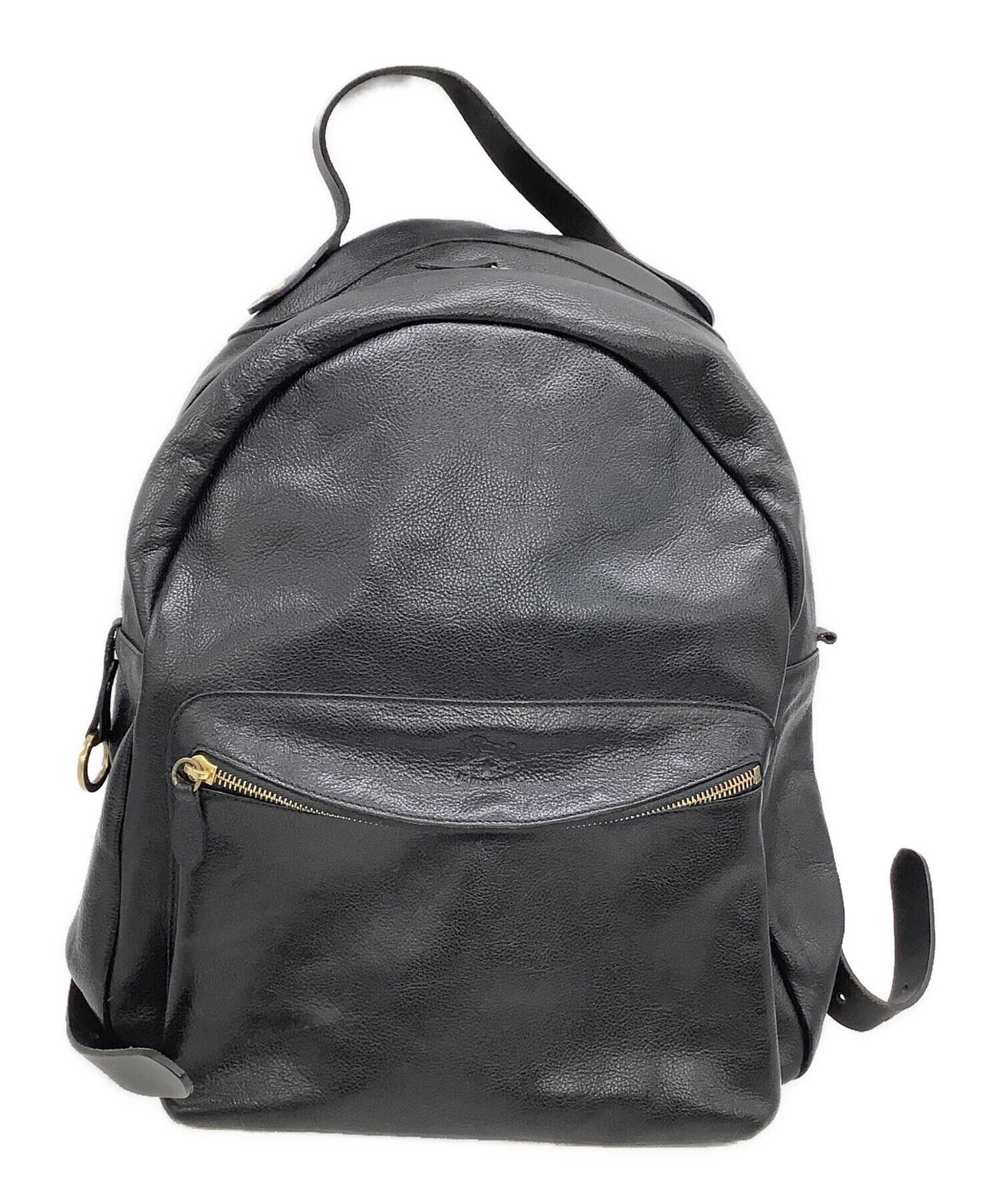 中古・古着通販】IL BISONTE (イル ビゾンテ) レザーバック 中古・古着通販】IL BISONTE (イル ビゾンテ) レザーバック