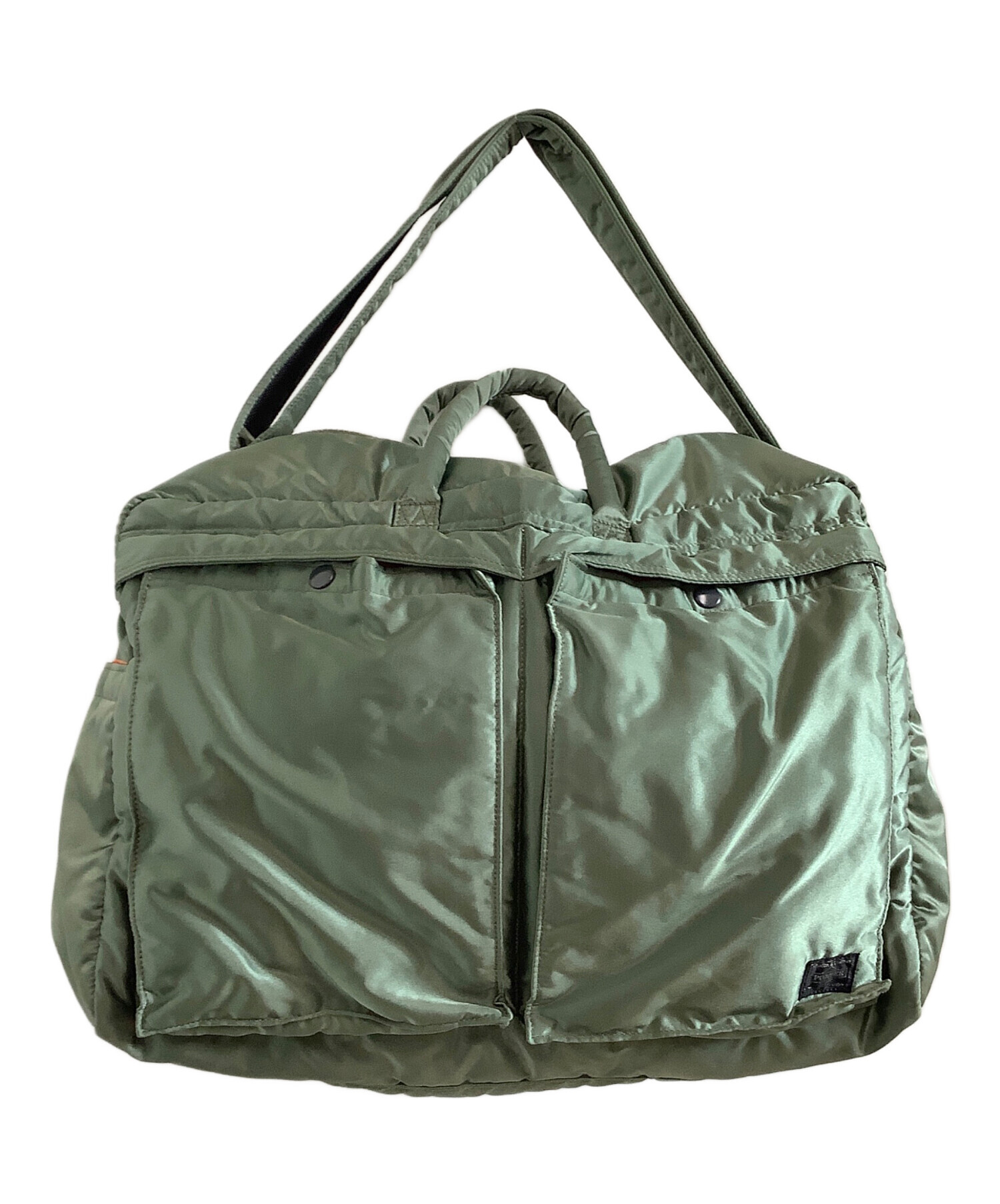 中古・古着通販】PORTER (ポーター) 2WAYブリーフケース オリーブ 