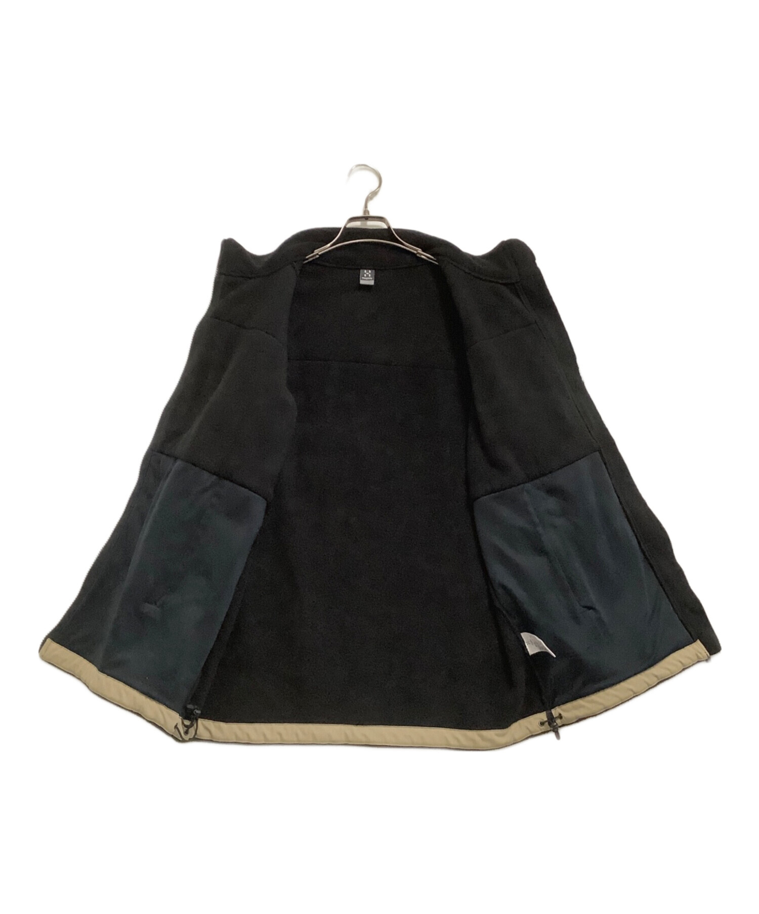 【中古品】Haglofs ホグロフス サミット フリース ジャケット メンズ 中古・古着通販】HAGLOFS (ホグロフス) フリースジャケット ブラック