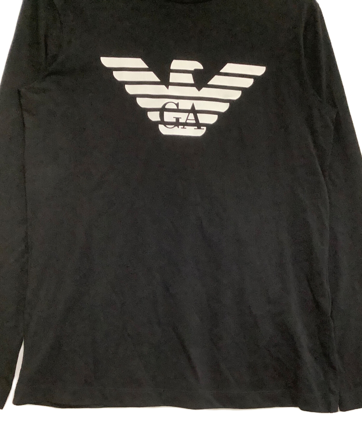 希少 ヴィンテージ EMPORIO ARMANI ロンT ブラック 【公式通販】