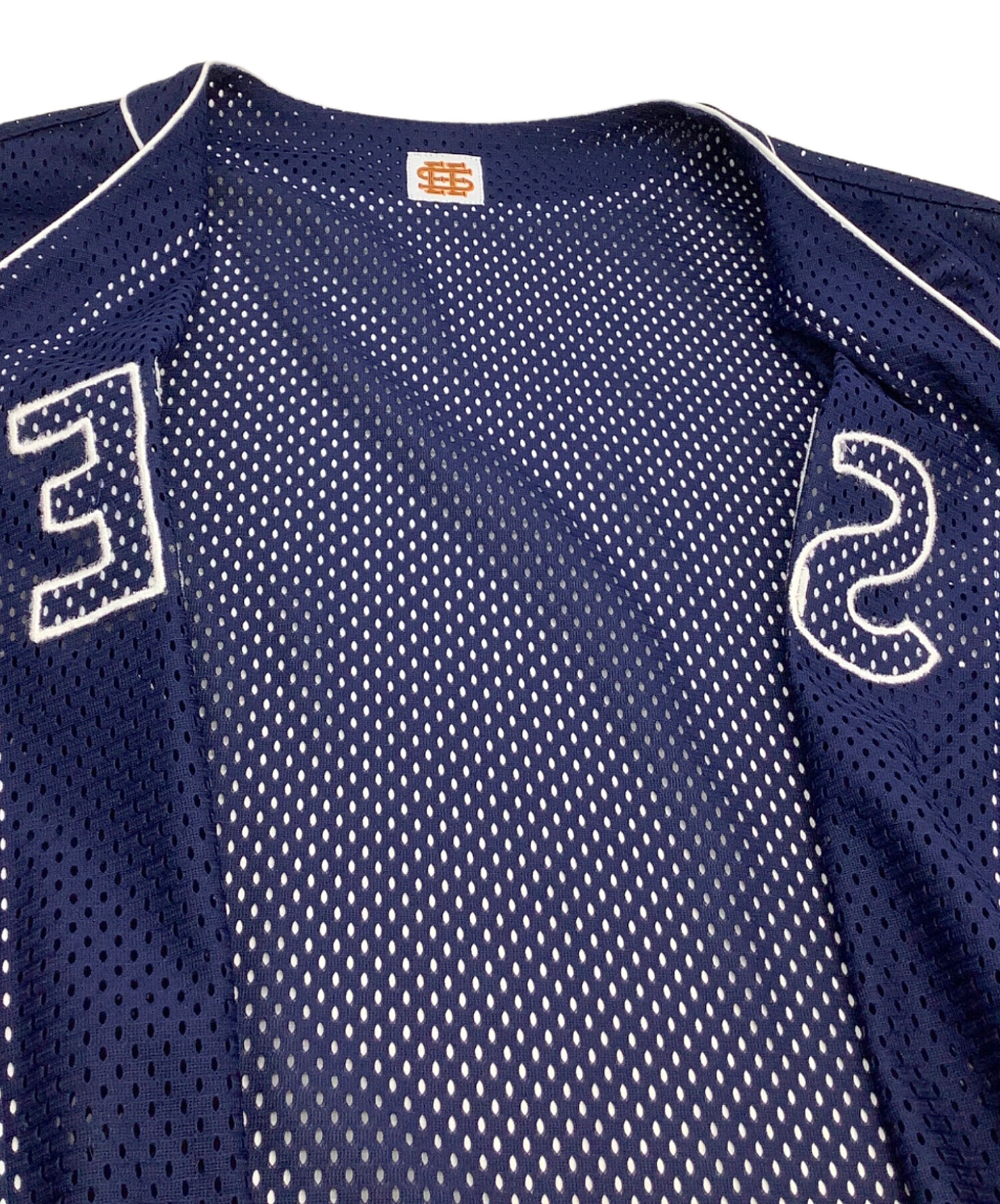 中古・古着通販】SEESEE (シーシー) 半袖シャツ ネイビー サイズ:XXXXL