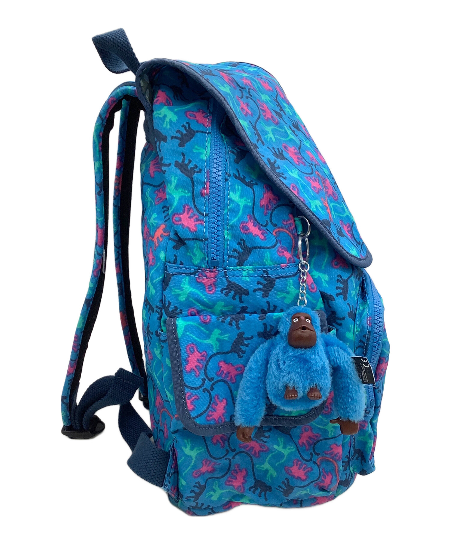 中古・古着通販】Kipling (キプリング) リュック ブルー｜ブランド 