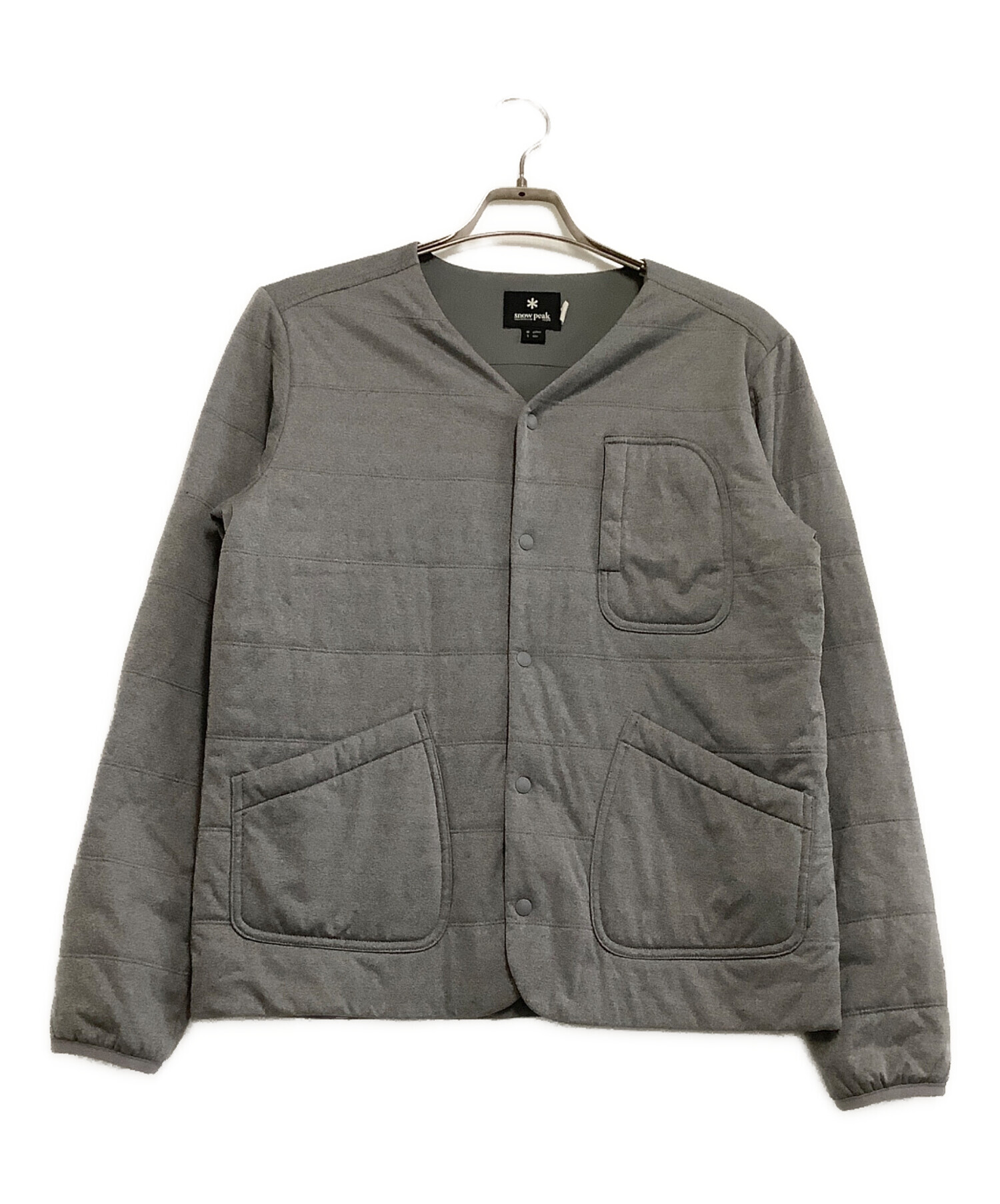 スノーピークセット未使用 中古・古着通販】Snow peak (スノーピーク) ノーカラージャケット