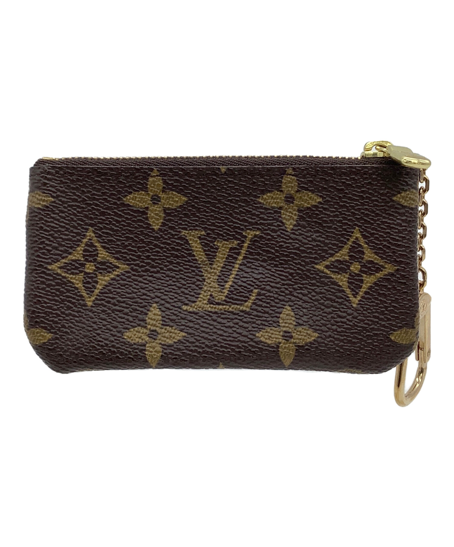ルイヴィトン　モノグラム　ポシェットクレ　ケース　ブラウン 中古・古着通販】LOUIS VUITTON (ルイ ヴィトン) コインケース