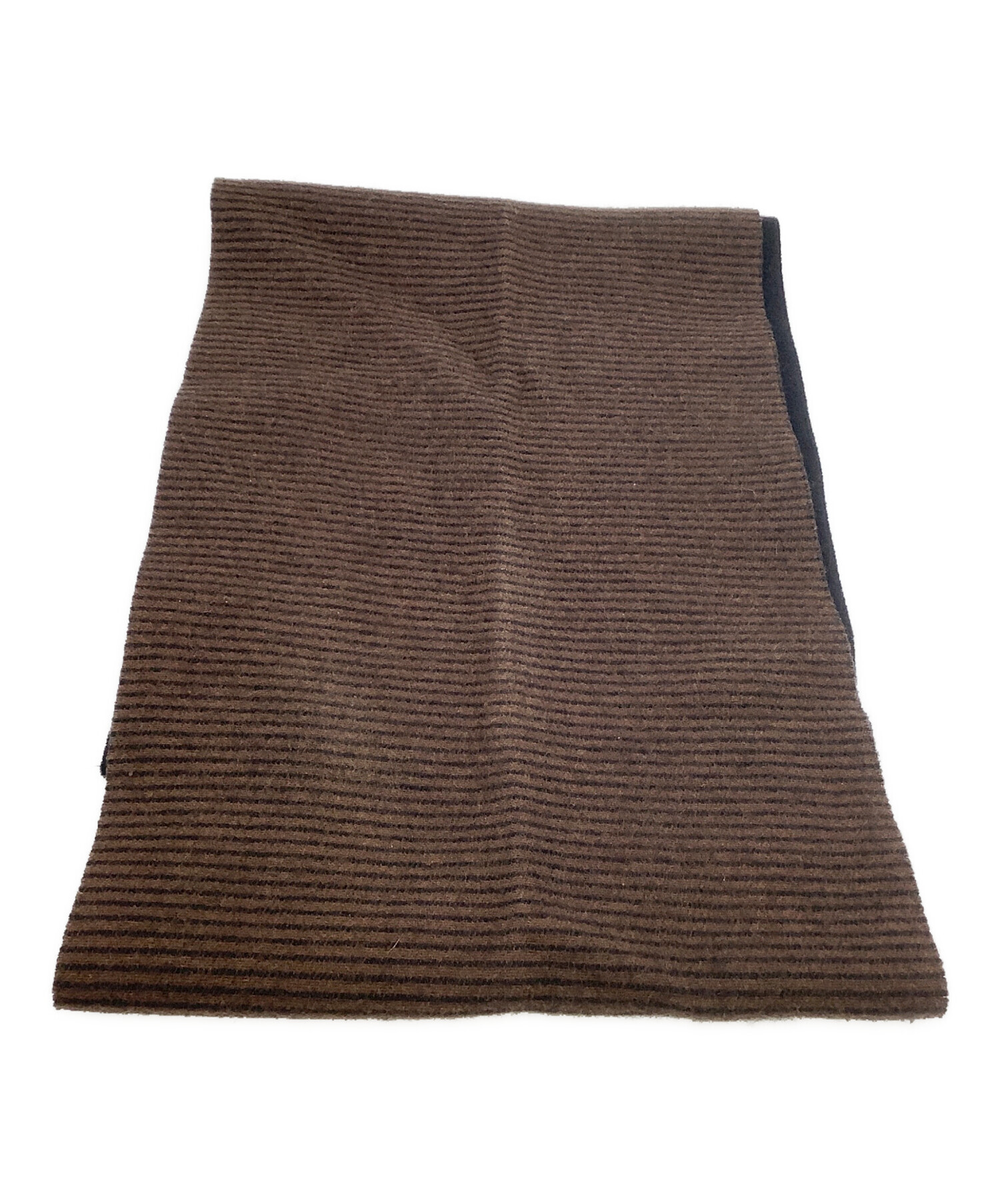 中古・古着通販】LOEWE (ロエベ) マフラー ブラウン×ブラック