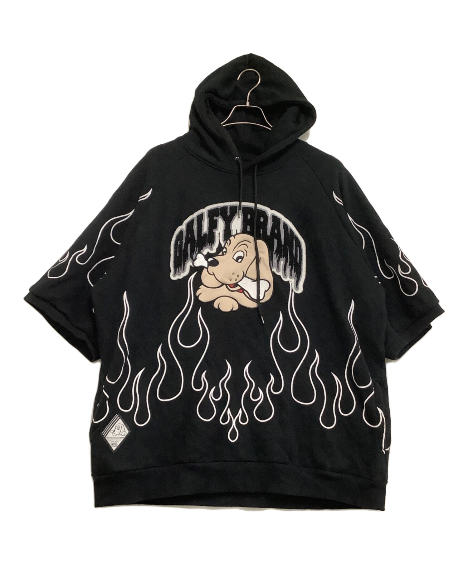 中古・古着通販】GALFY (ガルフィー) セットアップスウェット ブラック