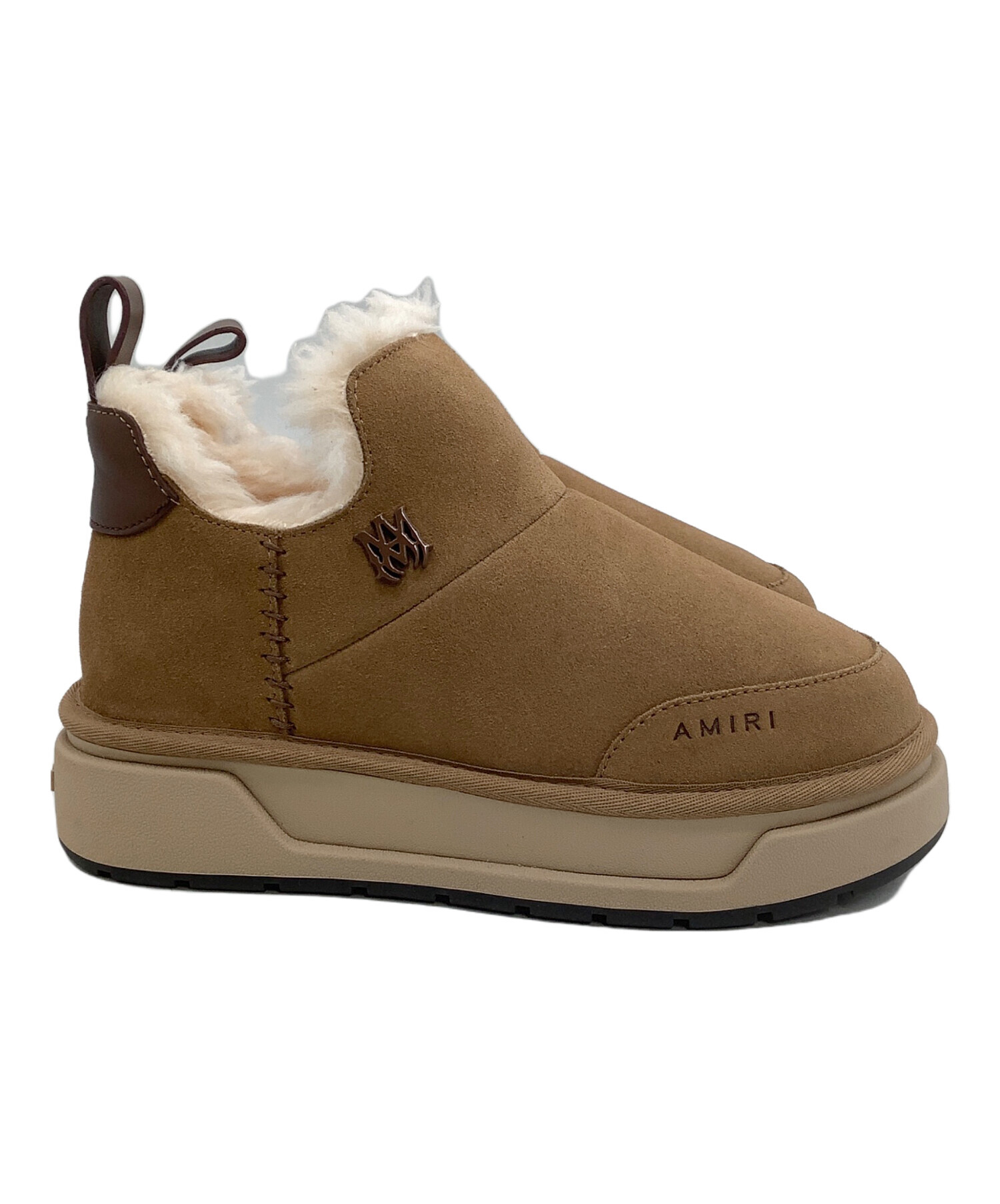中古・古着通販】AMIRI (アミリ) ムートンブーツ Malibu ブラウン