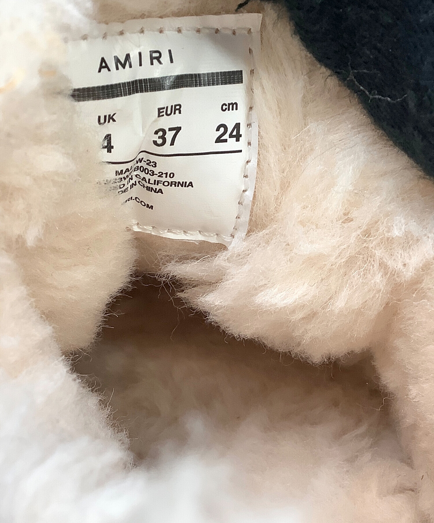 中古・古着通販】AMIRI (アミリ) ムートンブーツ Malibu 中古・古着通販】AMIRI (アミリ) ムートンブーツ Malibu