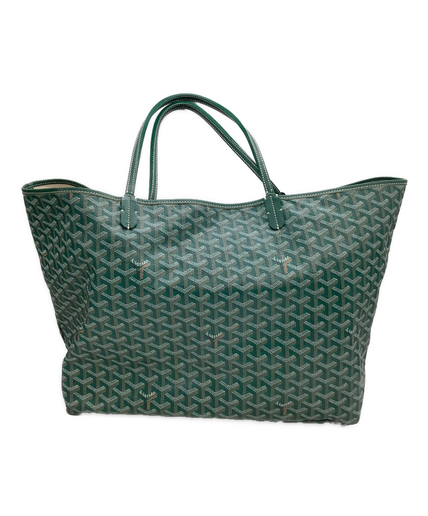 中古・古着通販】GOYARD (ゴヤール) トートバッグ グリーン｜ブランド 