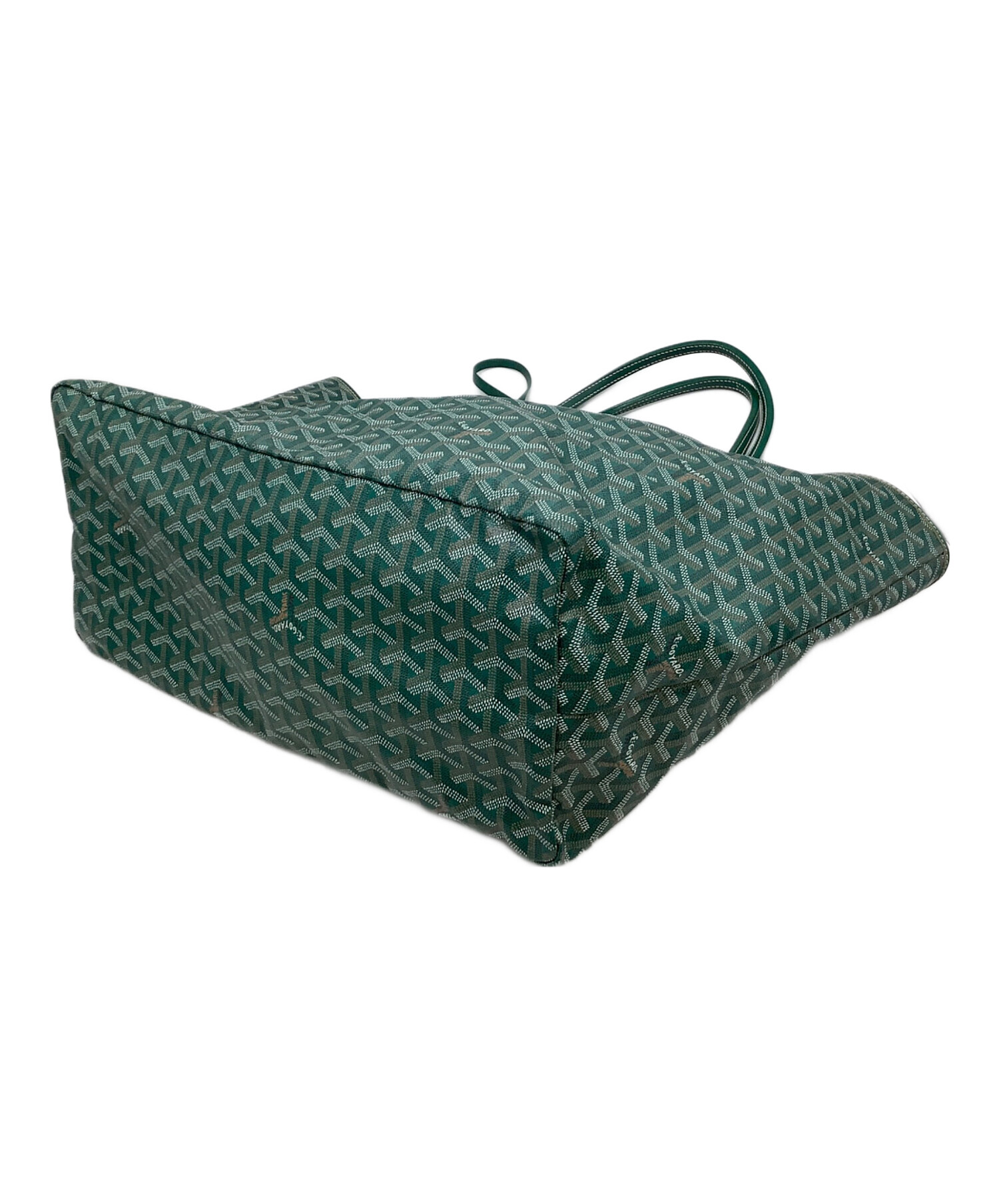 中古・古着通販】GOYARD (ゴヤール) トートバッグ グリーン｜ブランド
