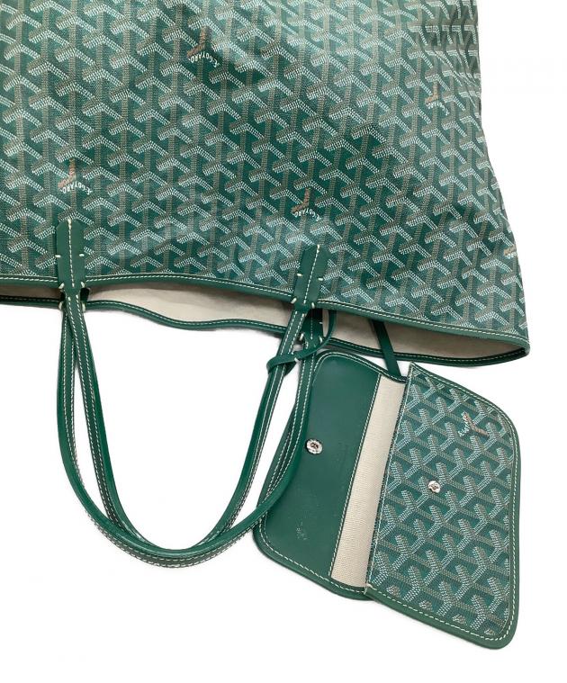 中古・古着通販】GOYARD (ゴヤール) トートバッグ グリーン｜ブランド