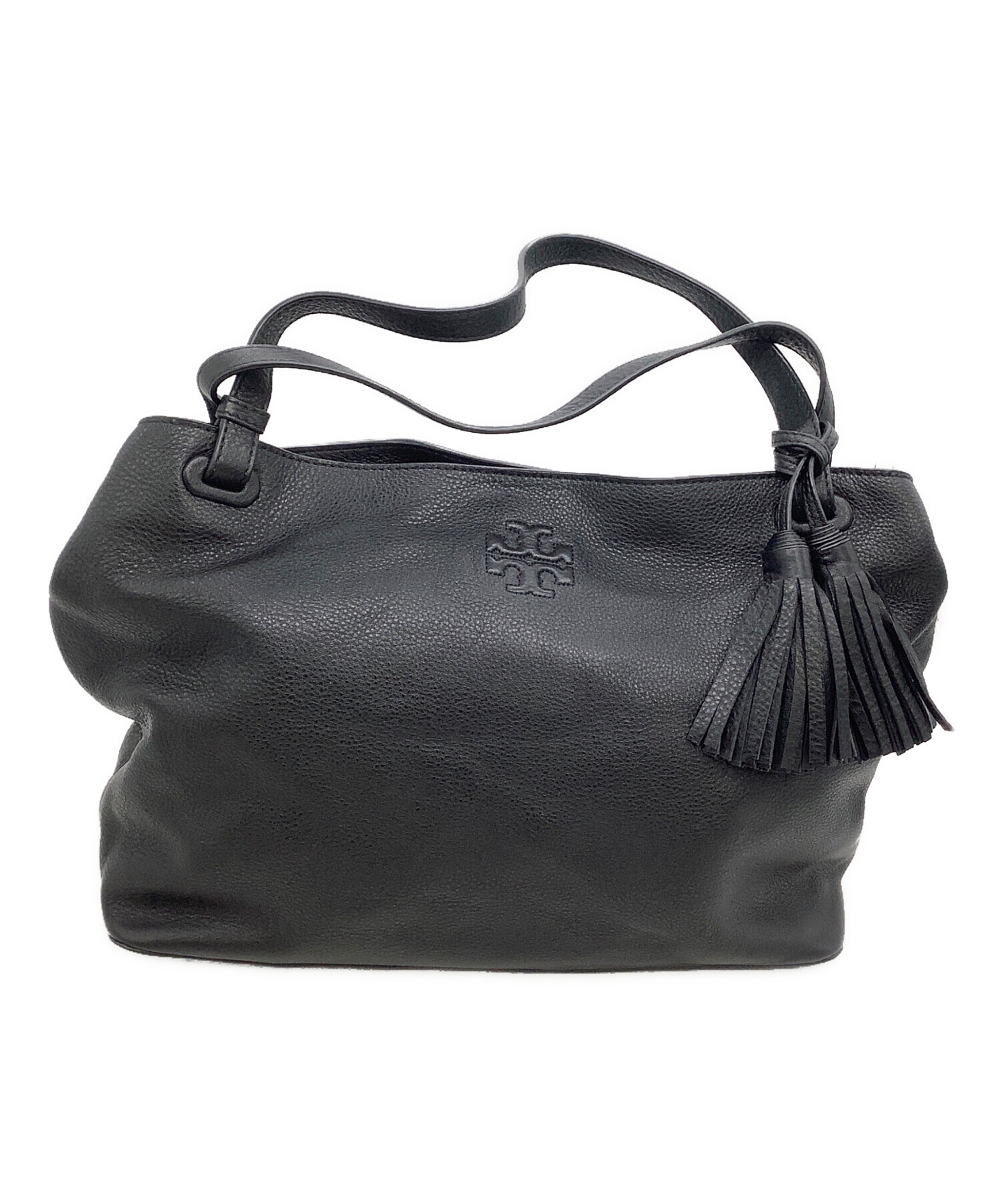 中古・古着通販】TORY BURCH (トリーバーチ) トートバッグ タッセル付 