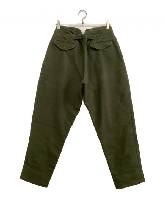comoli モールスキンバックストラップパンツ 【公式通販】