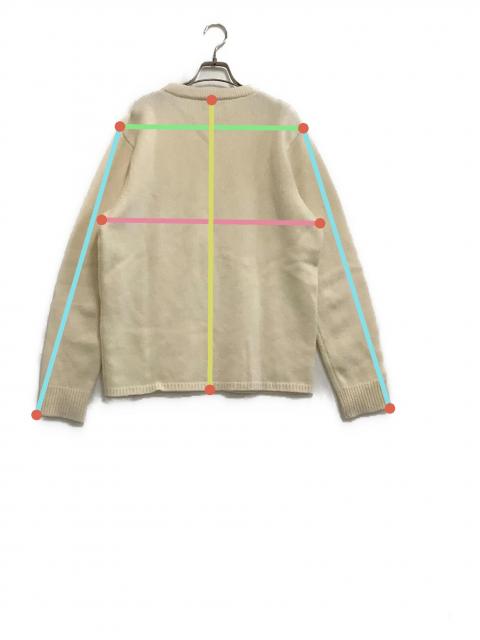 中古・古着通販】maison kitsune (メゾンキツネ) 厚手ニット 100着限定