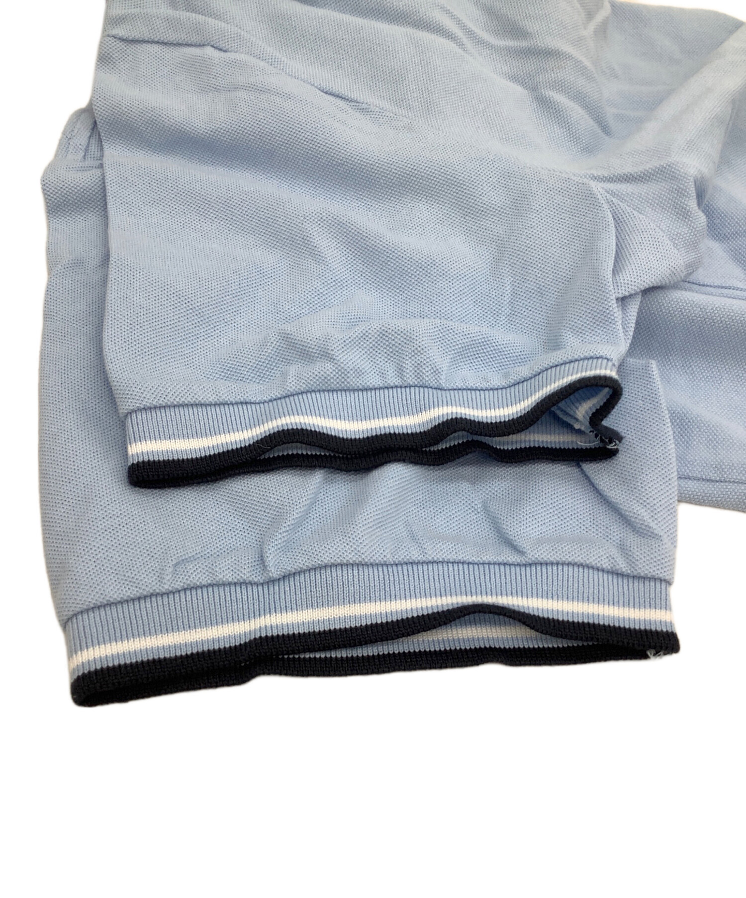 中古・古着通販】PRADA (プラダ) ポロシャツ スカイブルー サイズ:XXL