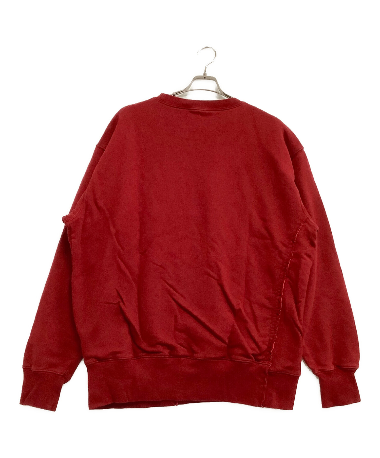 中古・古着通販】MARNI (マルニ) プルオーバーパーカー レッド サイズ 